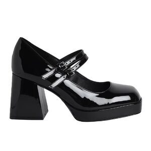 ALDO Heeled Mary Jane’s Black Patent